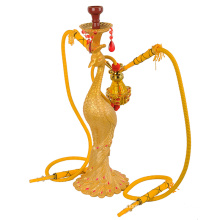 color glass pipe smoking narguile nargile hookah sheesha medium peacock chicha